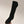 CC Knee-High Boots 40mm Black Suede Leather 447192