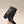 CC 24ss Fold-Over Low Boots 40mm Black Quilted Sheepskin 447478