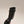 CC 24ss Fold-Over Low Boots 40mm Black Quilted Sheepskin 447478