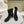 CELINE Les Bottes Triomphe Zipped Boot Black Patent Calfskin 452697