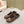Miu Ruches Ballet Flat Brown Lambskin 445667