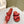 The Row Hugh Slides Red Cowhide Rubber 451282