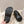 Loewe Foam Pebble Slide Black Rubber 306796