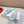 Petal Anagram Slide in Sky Blue Soft Calfskin 273743