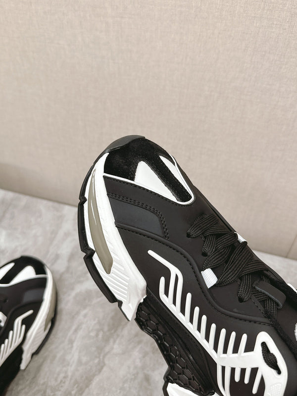 DC Daymaster Sneakers Black White Cowhide & TPU 116665