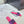 dway slide embroidered purple red cotton