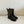TERRITORY FLAT ANKLE BOOT IN BLACK EMBOSSED CALFSKIN