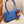 SAINT MARTIN BAG 35 IN BLUE GOYARDINE CANVAS AND CALFSKIN