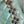 CC Vanity Case Pearl 17cm Aqua Blue Lambskin Gold hardware