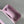 CC Vanity Case Pearl 17cm Cotton Candy Lambskin Gold hardware