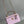 CC Vanity Case Pearl 17cm Cotton Candy Lambskin Gold hardware