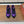 LP Week End Walk Sneaker In Purple Mix Black Denim Fabric And Sudede 984390