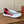 LP Week-End Walk Sneaker In Grey White Mix Red Black Mesh Fabric 984407