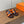 HM Kazimir Sandal Dark Brown Orange Frabic Calfskin 294009