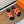 HM Kazimir Sandal Black Orange Suede Calfskin 294030