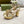 Horsebit 11cm Platform Sandal Gold Metalic Calfskin