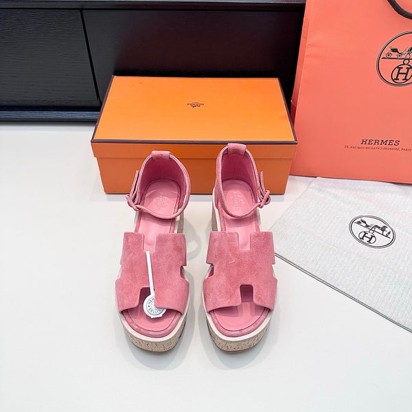 HM Luce 30 Sandal 65mm Pink Suede 622756