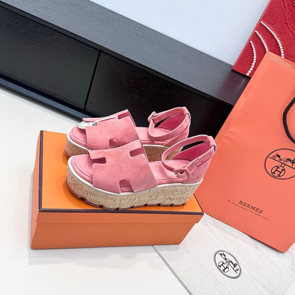 HM Luce 30 Sandal 65mm Pink Suede 622756