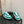 CC Sneaker In Green Mix White Suede