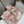 CC 26s Dad Sandals Light Pink Suede Shearing 970113