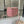 CC Long Vanity Case 16cm Light Pink Woven Straw