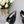 CAMELLIA CAP JANE SANDALS IN BLACK LAMBSKIN
