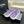CC 26s Thick-soled Flip-Flops Lavender Purple Lambskin