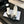 ballet flat with high heel 7cm white black quilted lambskin