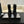 SHORT BOOTS IN BLACK VELVET AND LAMBSKIN