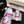 BIG-HEAD COOKIE SHOES IN MAGENTA PURPLE LAMBSKIN