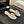 CC 25B Flat Mule Sandals Ivory Sheepskin With Chain 373815