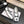 CC 26s Square Head Ballet Flat White Leather 847245