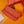 saint louis gm 40 orange canvas chevroches calfskin