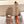 LV Celine Margaret Chelsea Boots Orange Beige Calfskin and Woolen Fabric 532985
