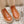 LV Celine Margaret Chelsea Boots Orange Beige Calfskin and Woolen Fabric 532985
