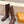LV 25 Martin Boots Brown Cowhide 576914