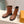 LV 25 Ankle Boots Tan Brown Cowhide 576917