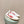 HM Jet Sneaker White Light Grey Red Suede Calfskin 583756