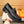 HM Men's Moccasins Loafer Black Calfskin Embossed 710912