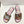 CD 26s Embroidered Sandals Pink Beige Multicolor Canvas Leather 683005