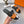 HM Oran Slippers in Black and Orange Calfskin 735648