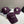 Celin Cap Dark Purple Cotton Twill Fabric 210444