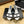 CC 26s Vintage Heel Slippers 5.5cm White Black Lambskin Fabric 917560