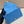 PRA Cross pattern envelope bag blue leather 341158