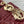 mini lady 17 wine patent calfskin