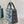 Lady Bag 20cm Celeste Blue Grey Lambksin