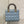CD Lady Dior Bag Blue Grey Sheepskin 214235