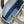 Lady Bag 20cm Celeste Blue Grey Lambksin