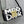 SMALL 22 FLAP BAG IN BLACK MIX WHITE LAMBSKIN WITH GOLD HARDWARE