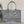 CD Medium Dior Book Tote Scotland’s National Flower Pattern Grey Cotton